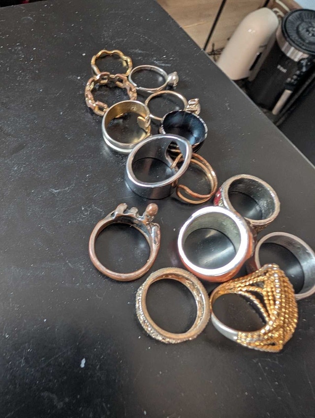 Assorted Fashion Rings Collection
