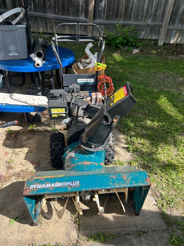 Dynamark Plus Snowblower