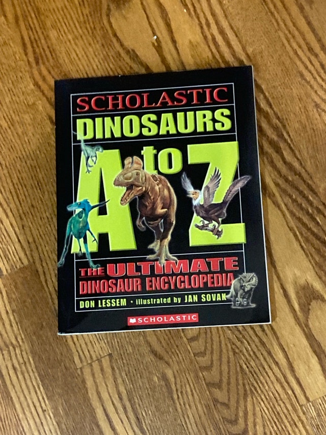 Scholastic and DK Dinosaur Books