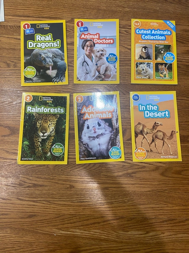 National Geographic Kids Books Set