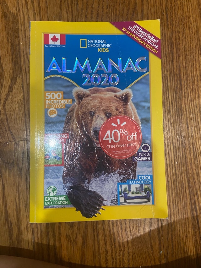 National Geographic Kids Almanac Bundle 2019 2020 2024 - photo 2