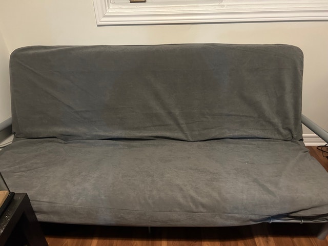 Futon frame and mattress