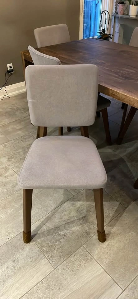 Dining set - CB2 mango wood hardwood Table and 6 chairs - photo 2