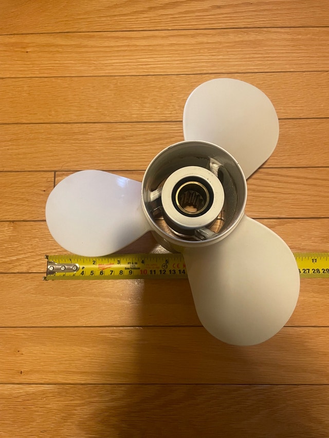 New 11x15 boat propeller aluminum 11” diameter 15” pitch - photo 5