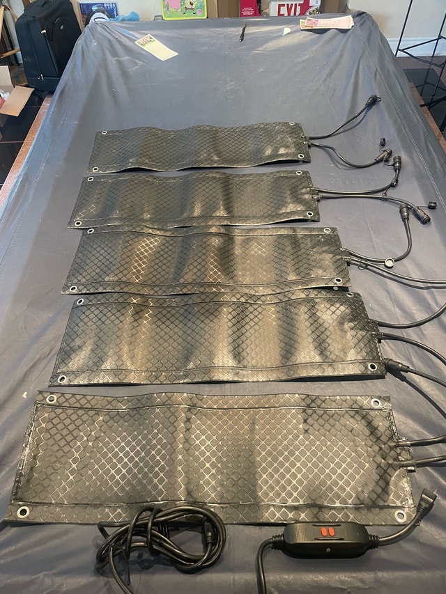 New - Outdoor Heated snow melting Walkway Mats - 5