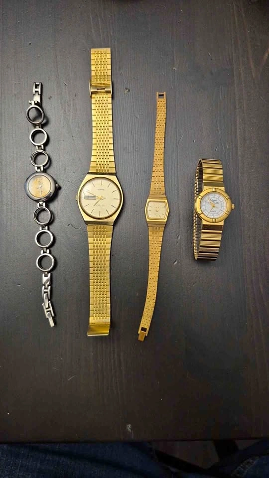 Vintage Watch Lot - Timex, Optima, and More