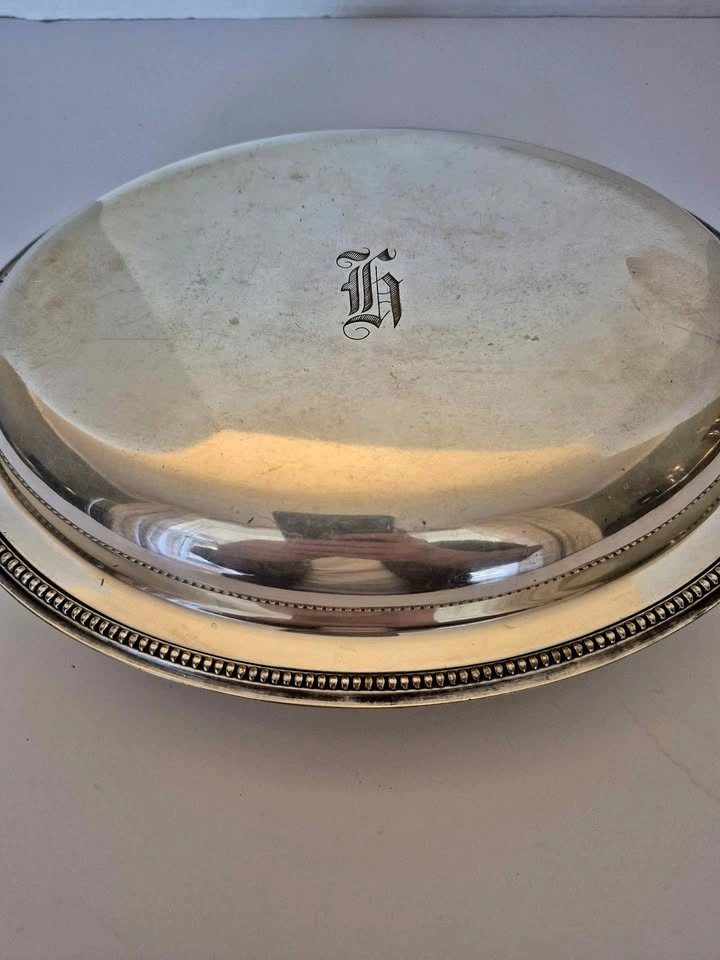 Ellis Bros EPNS Silver Plated Covered Serving Dish