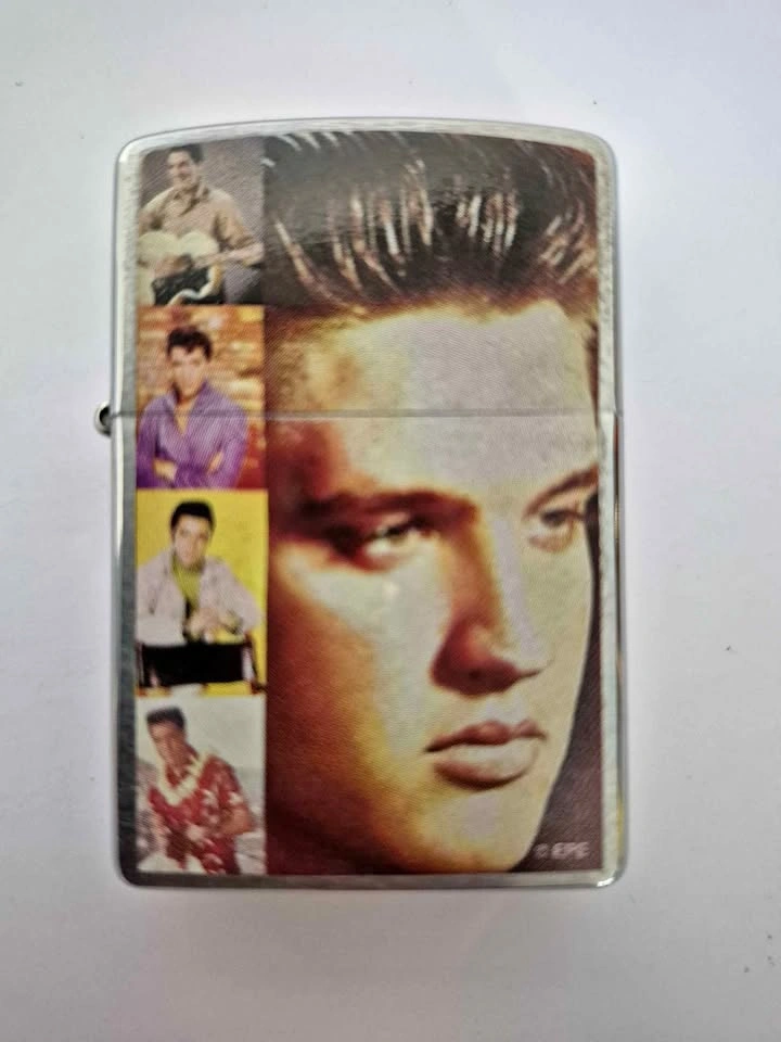 Elvis Presley Zippo Lighter with Collector Tin