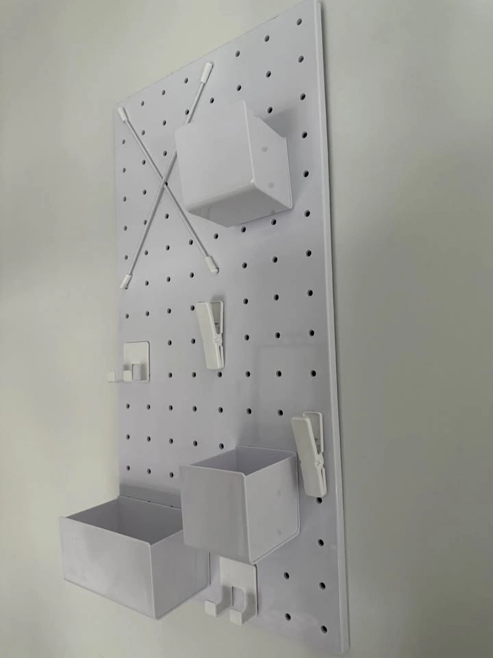 White Customizable Peg Board - photo 2