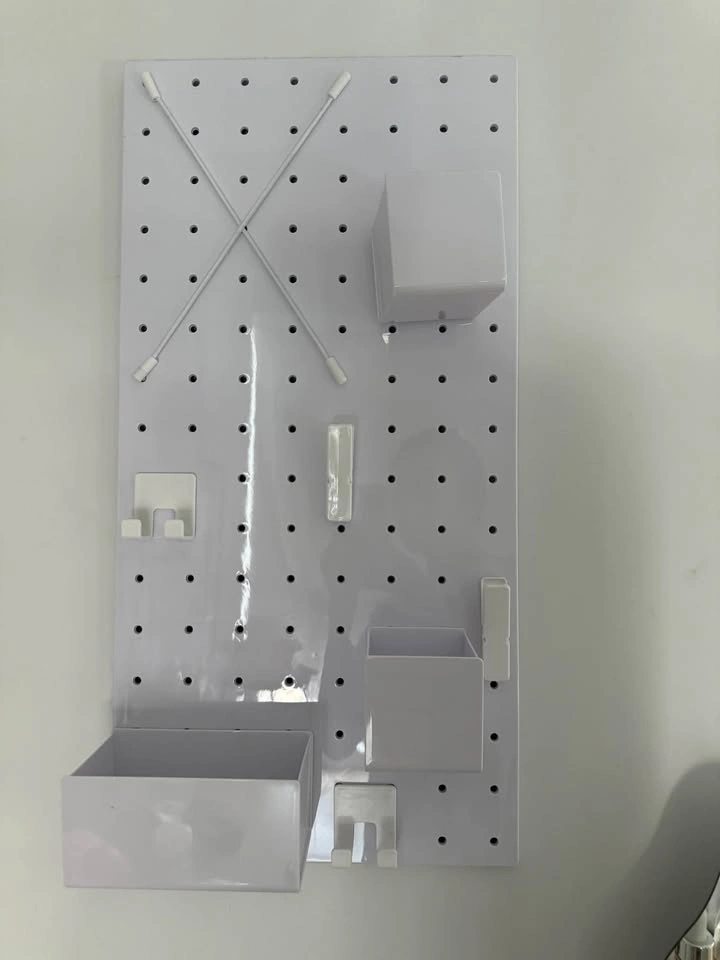 White Customizable Peg Board - photo 3