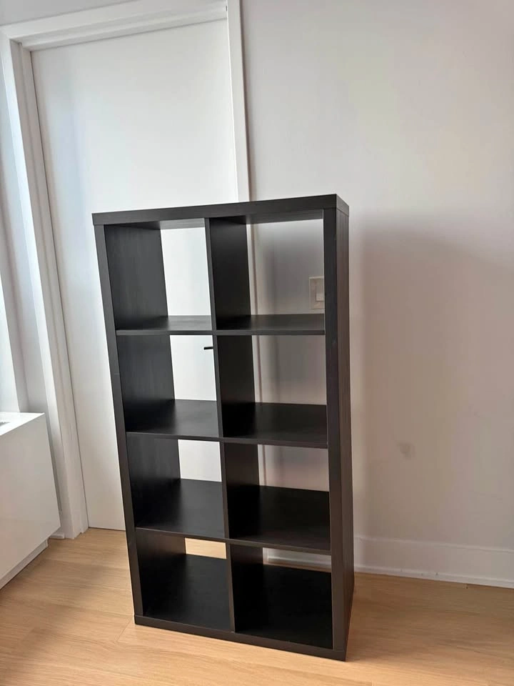 IKEA Kallax Shelf (8 Unit) Black