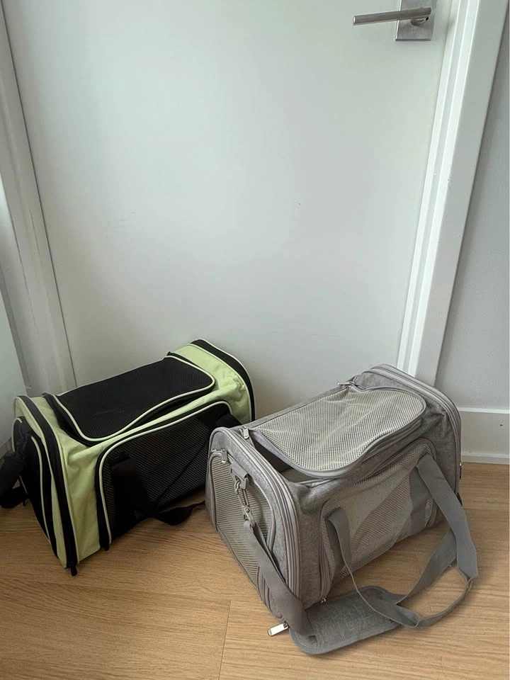 Soft Sided Pet Carrier (Small-Medium) Gray - photo 4