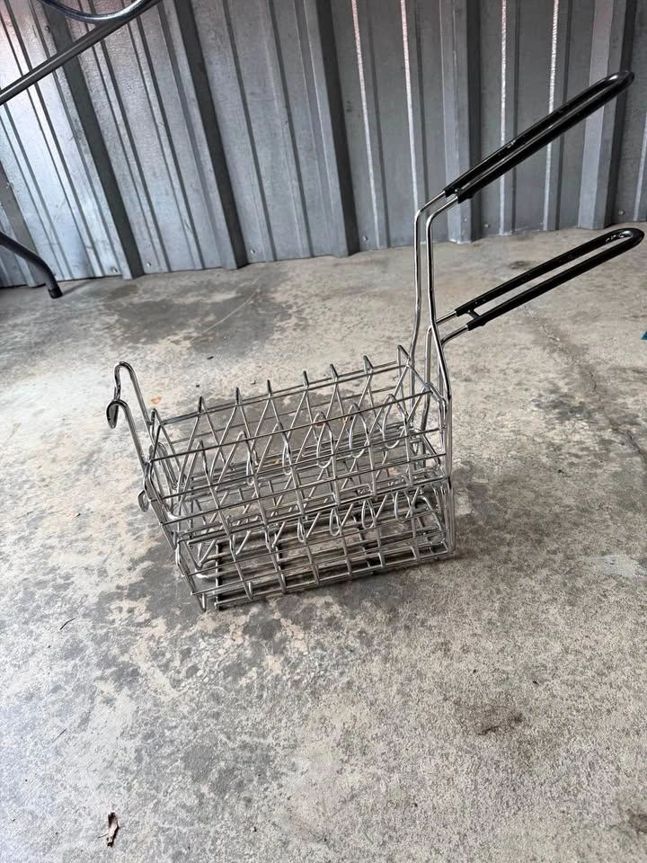 Commercial Deep Fryer Baskets Set of 2