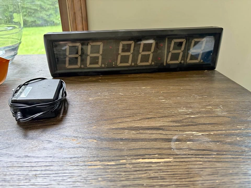 Wall Street LED Digital Clock / Timer
