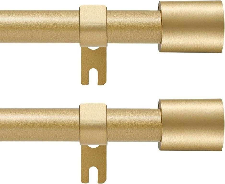 Adjustable Curtain Rods 28-48 Inch - 2 Pack