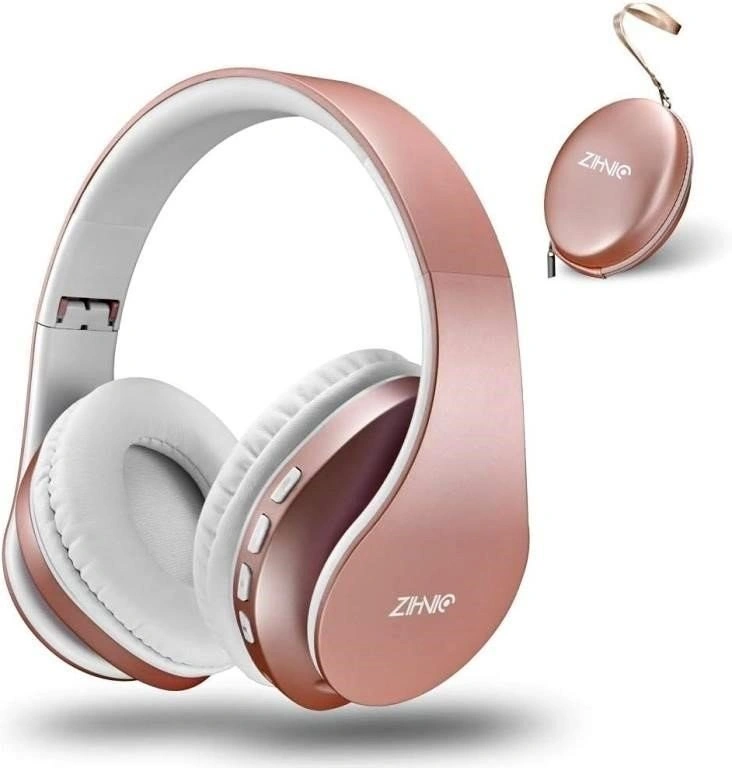 Bluetooth Over-Ear Headphones - Foldable Wireless Headset