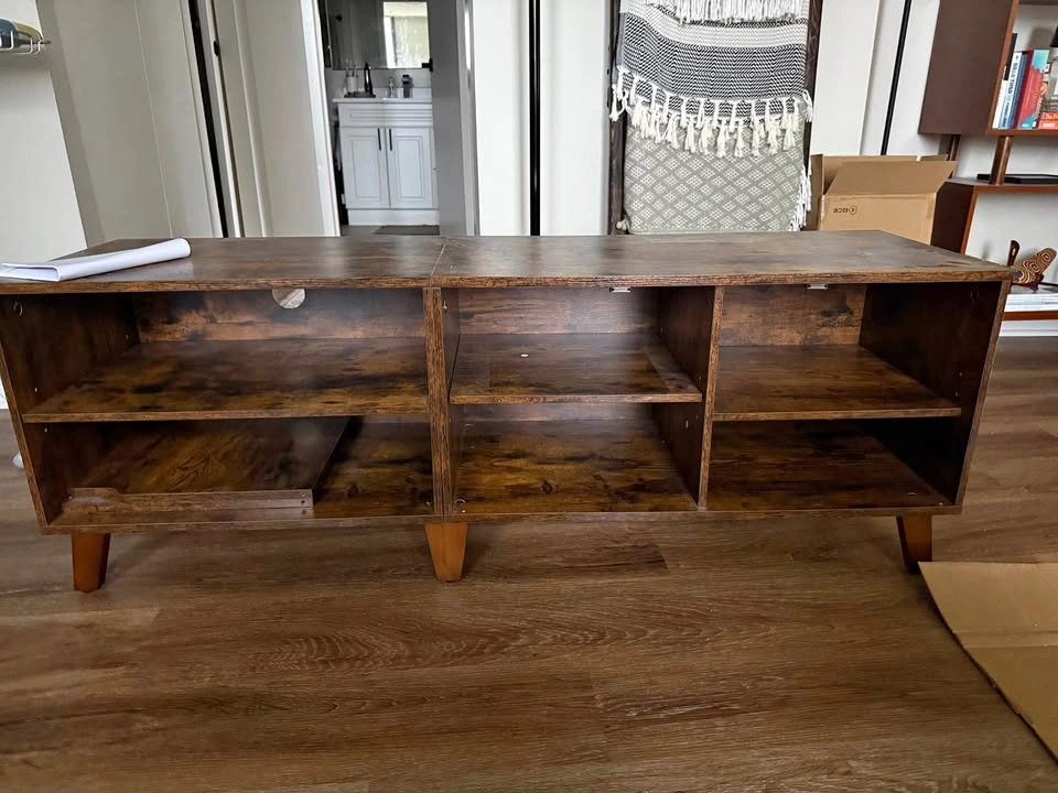 Wood TV Stand