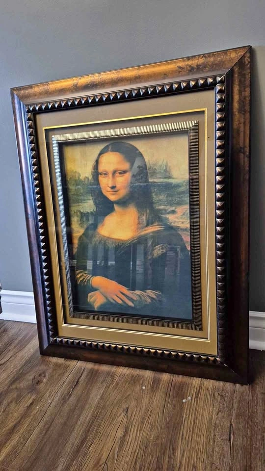 Framed Mona Lisa Art Print