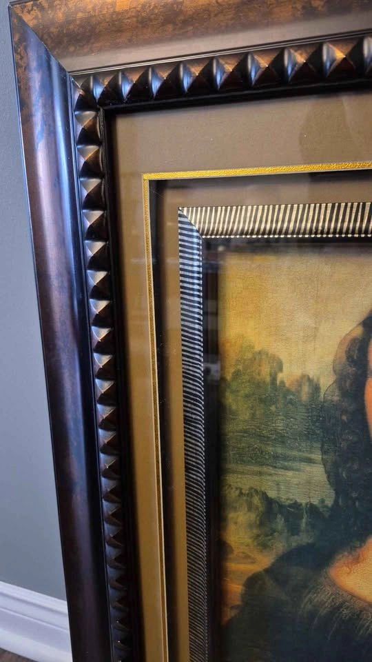 Framed Mona Lisa Art Print - photo 2