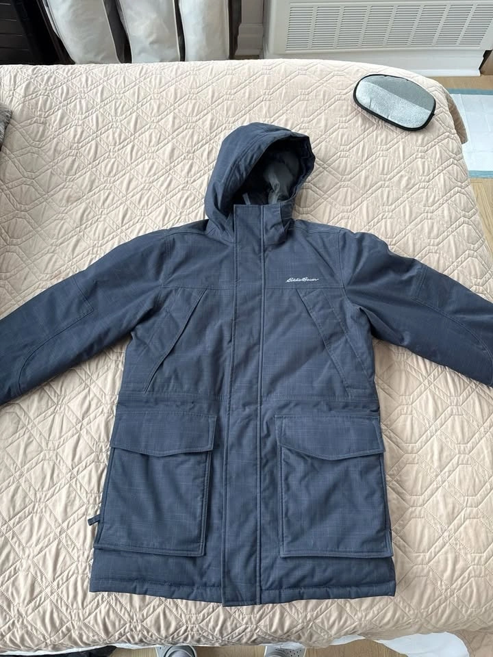 Eddie Bauer Men's Superior Down Parka WeatherEdge Insulated Hood