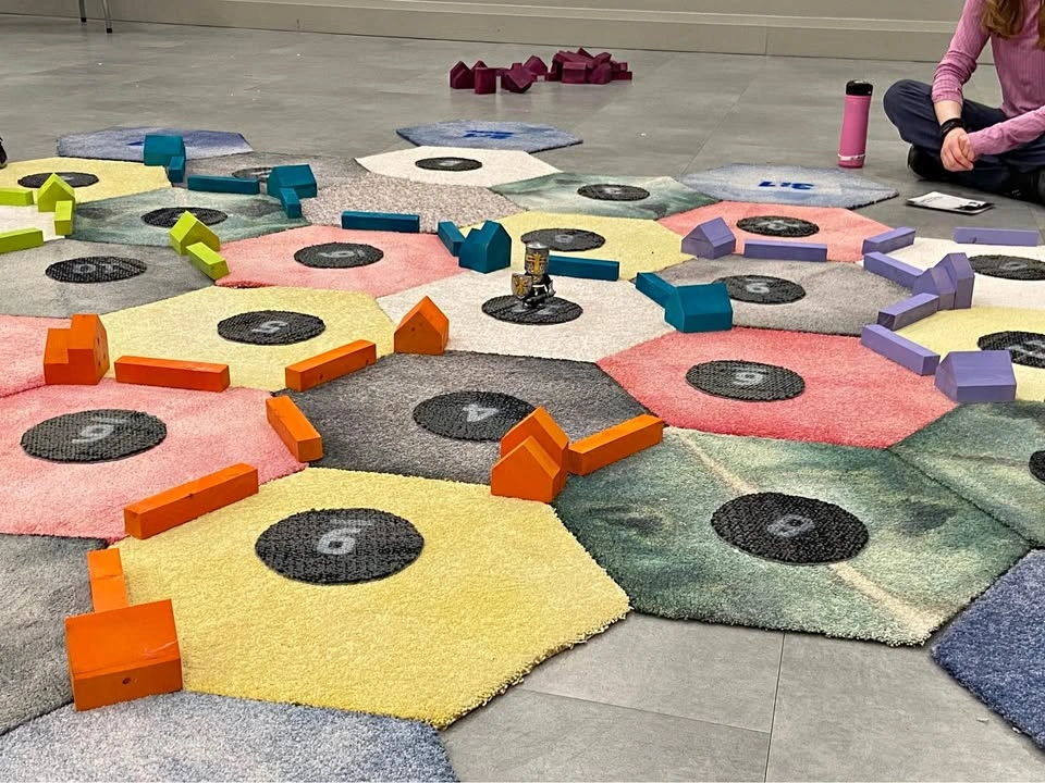 Large Hexagon Game For Use With Catan