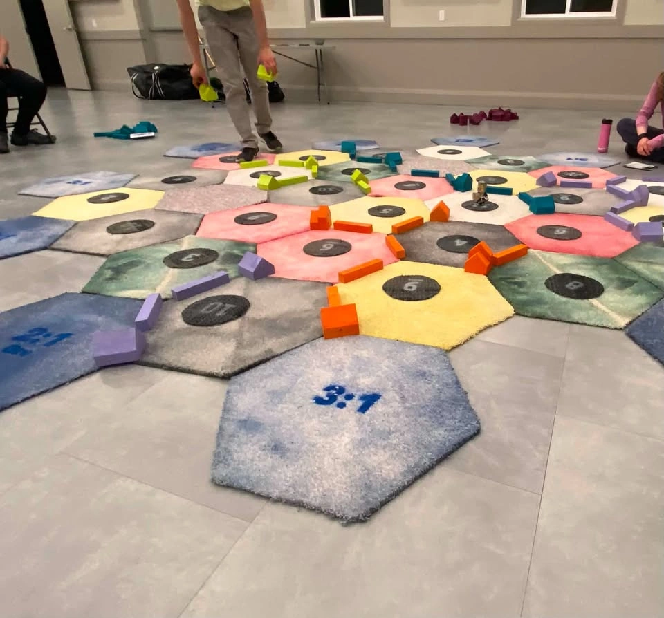 Large Hexagon Game For Use With Catan - photo 2