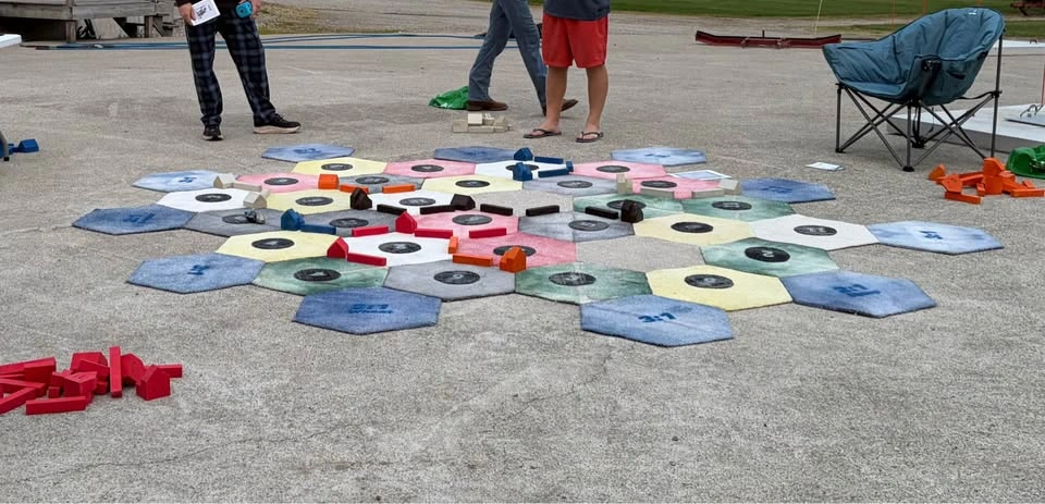 Large Hexagon Game For Use With Catan - photo 3