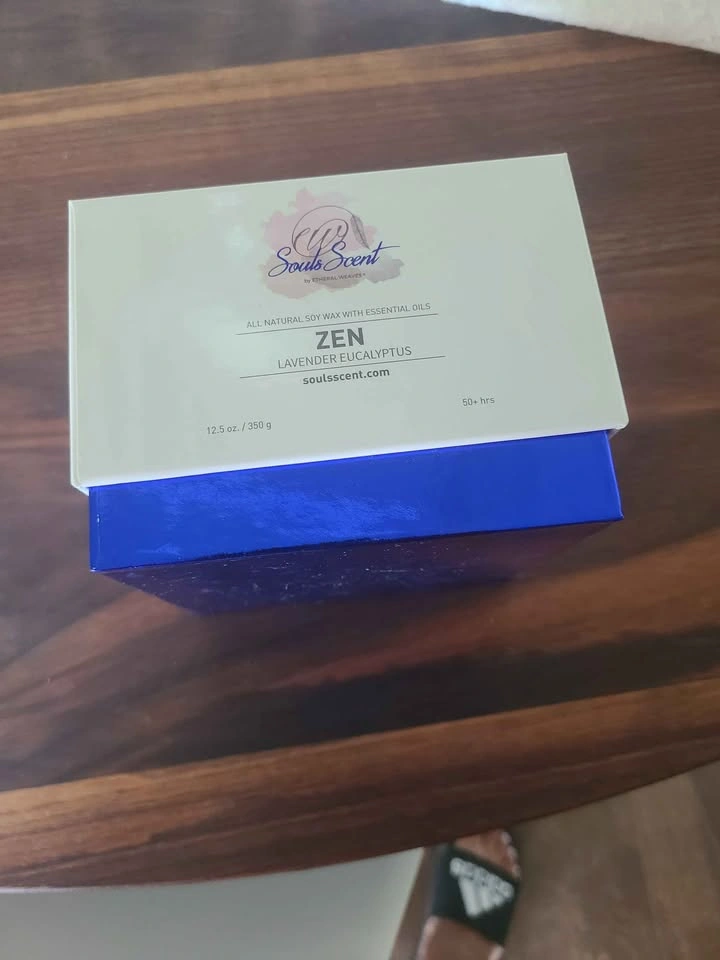 Souls Scent Zen Lavender Eucalyptus Candle - photo 5