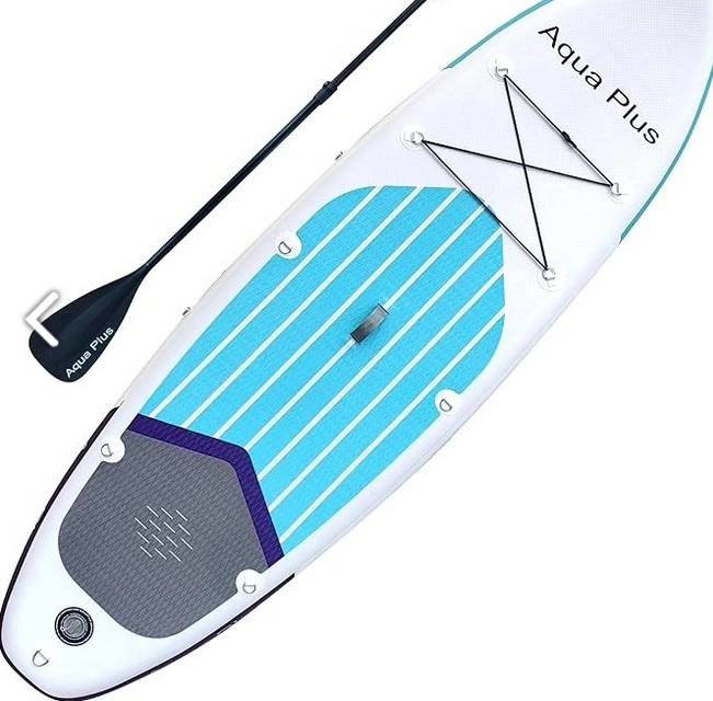 Aqua Plus® Inflatable Paddle Board - 10’ x 32” x 6” - photo 2