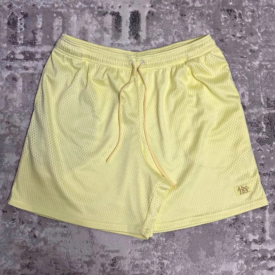 Advisory Board Crystals Mesh Drawstring Shorts