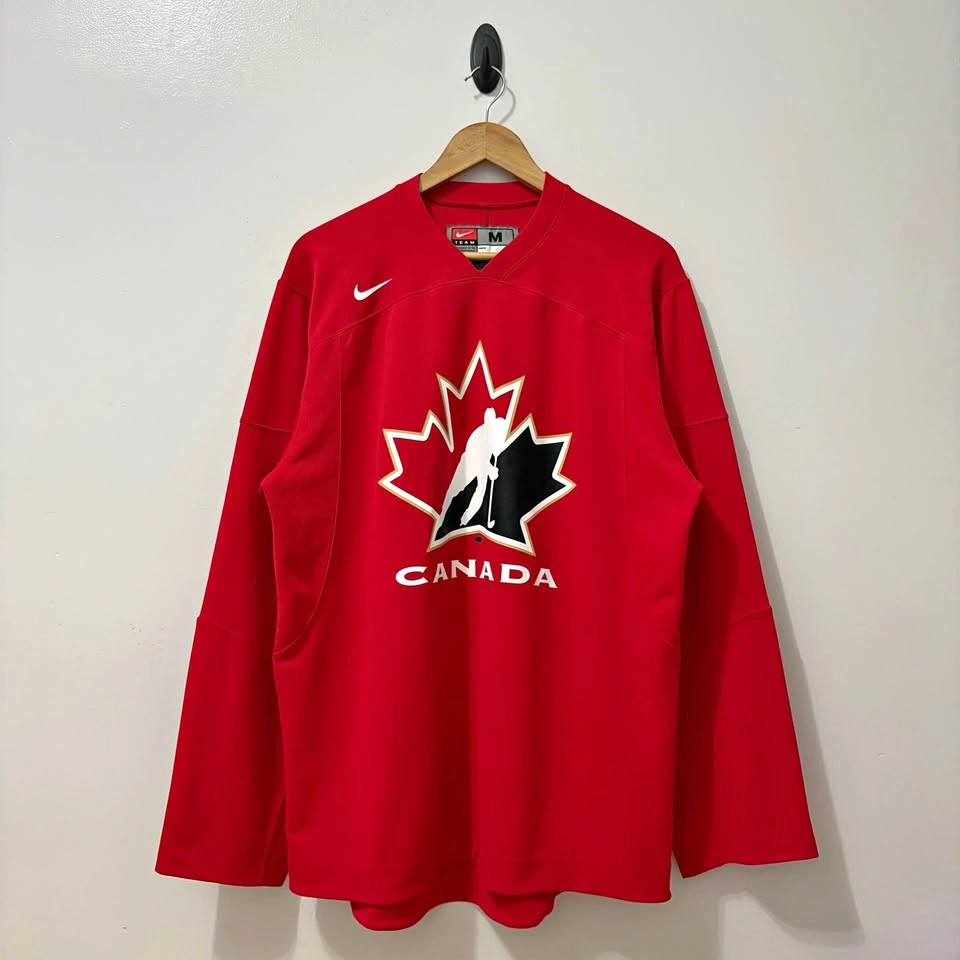Vintage Nike Team Canada Hockey Jersey Size Medium