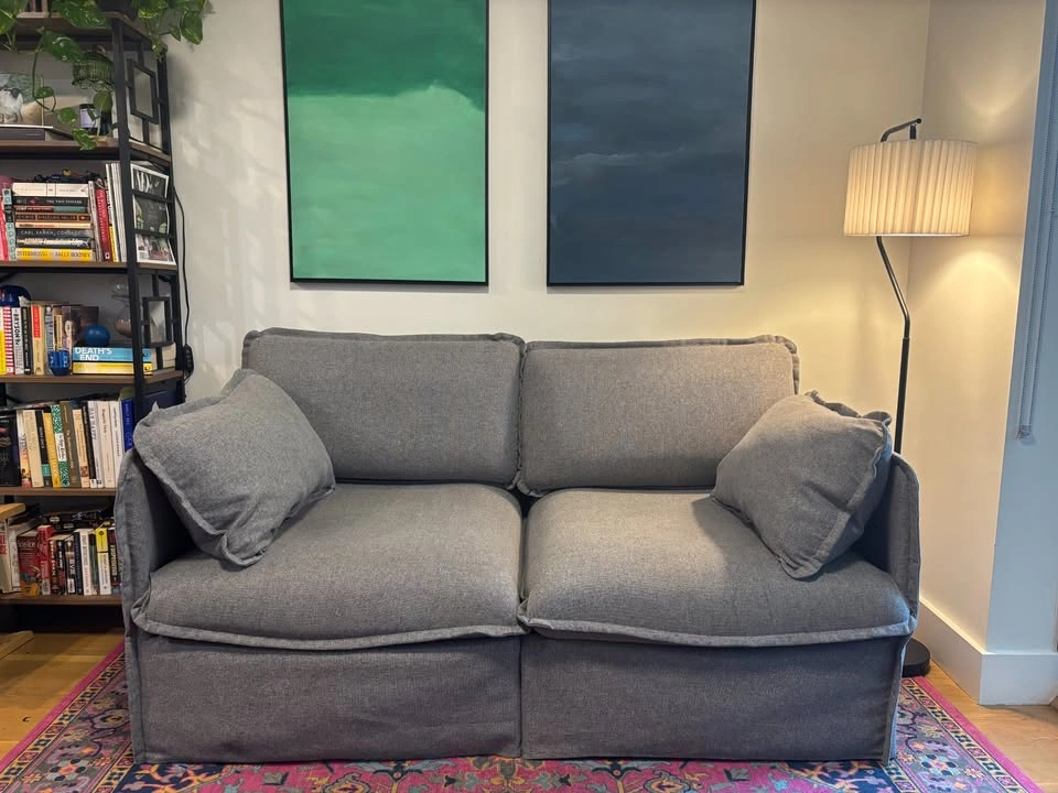 Grey Modular 68.5" Sofa Couch - photo 2