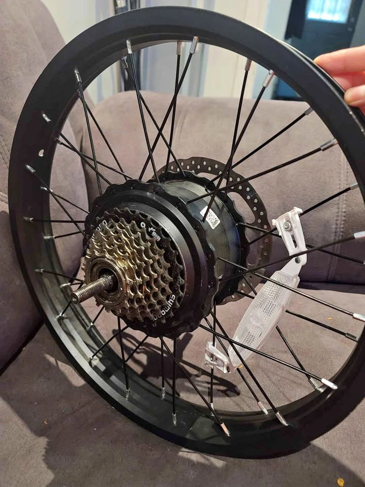 Gotrax 20"x3.0" Rear E-Bike Wheel 48V 500W