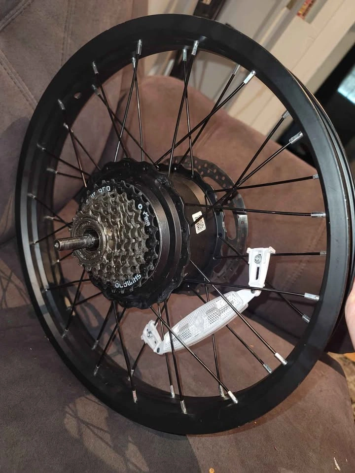 Gotrax 20"x3.0" Rear E-Bike Wheel 48V 500W - photo 2