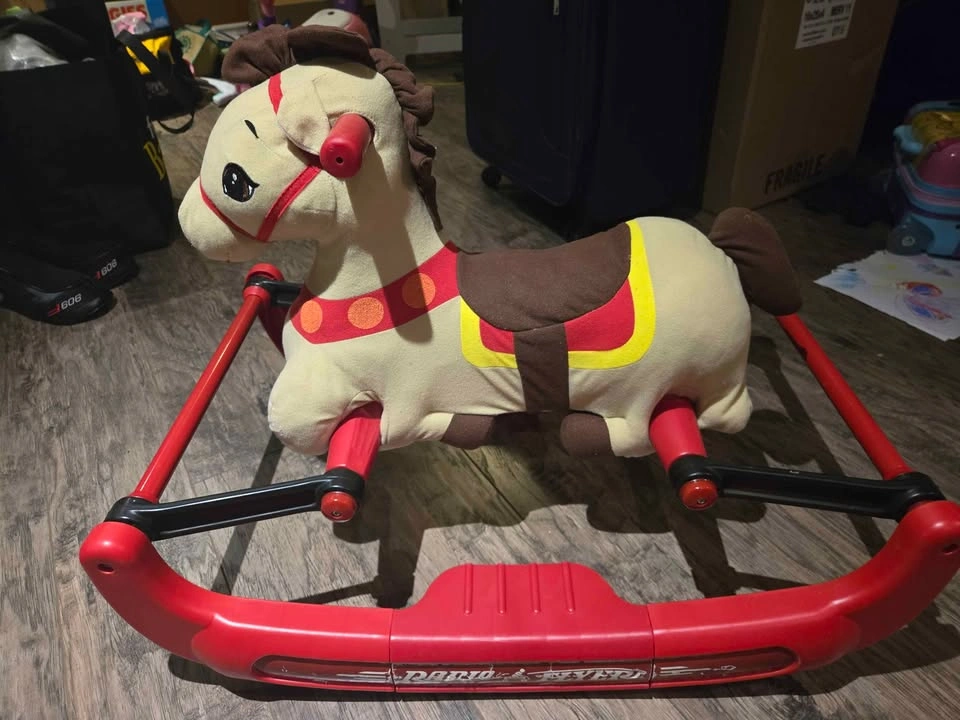 Radio Flyer Chestnut Plush Rocking Horse - photo 2