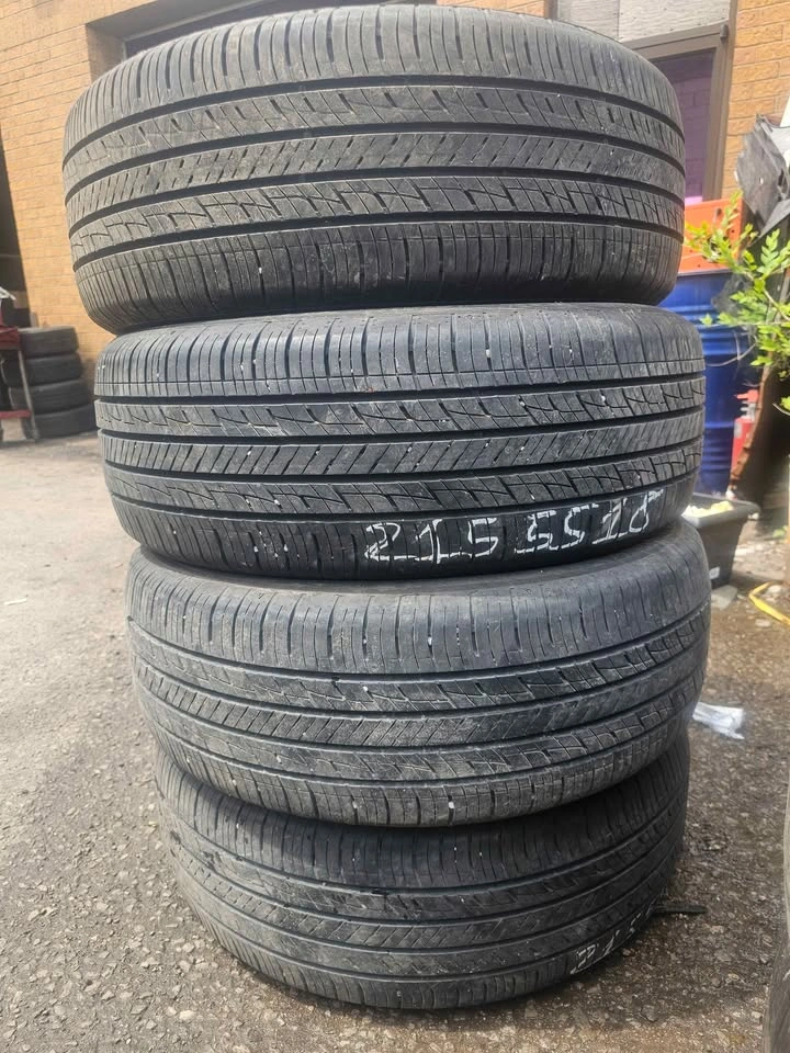 Kumho - 215/55R18 X4 USED TIRES x4 - photo 3