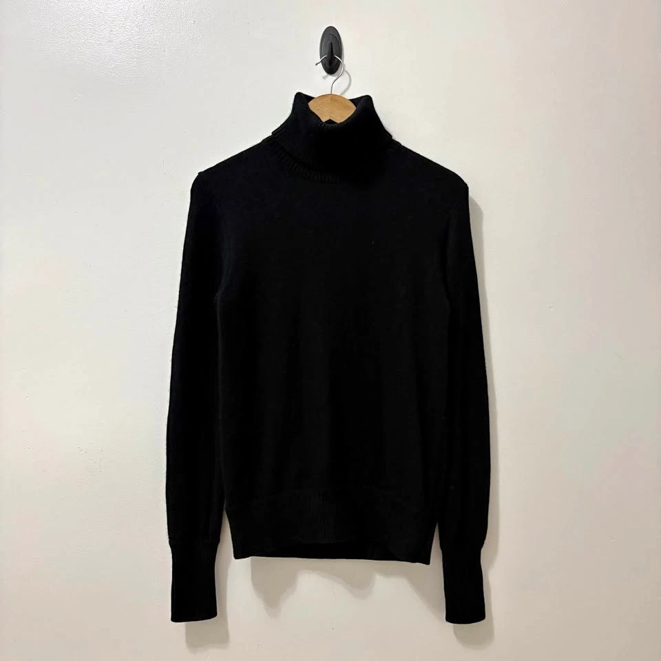 Burberry Black Turtleneck Sweater