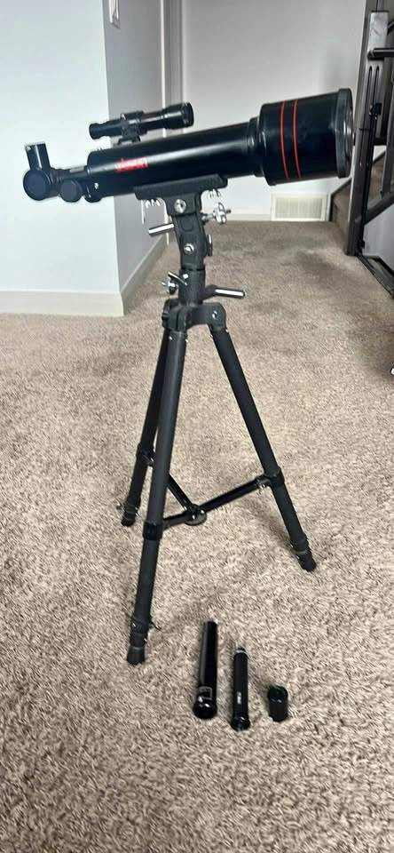 Vintage Jason Mercury 319 Astronomical Telescope w/ Tripod