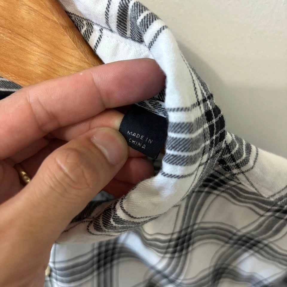 AllSaints Plaid Button Down Shirt - photo 5