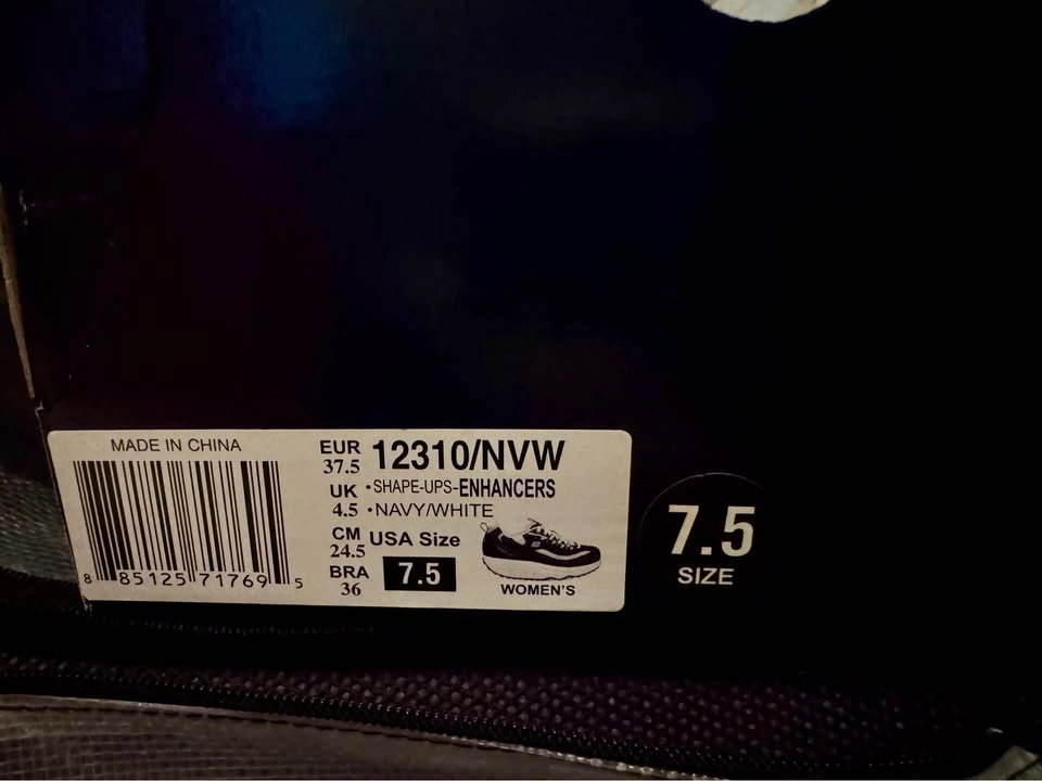 Skechers Shape-Ups Enhancers — Women’s 7.5 — NEW IN BOX - photo 3
