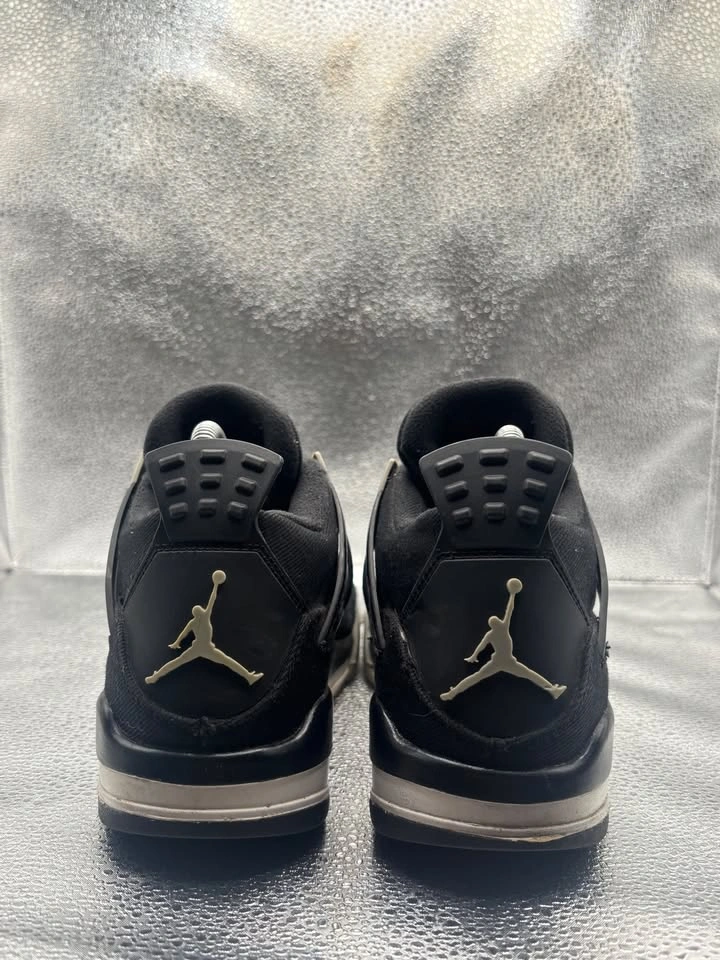 Air Jordan 4 black canvas - photo 4