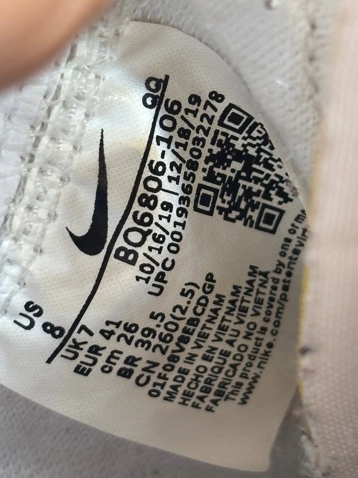 Nike Blazer Mid 77 White Grey Swoosh - photo 4