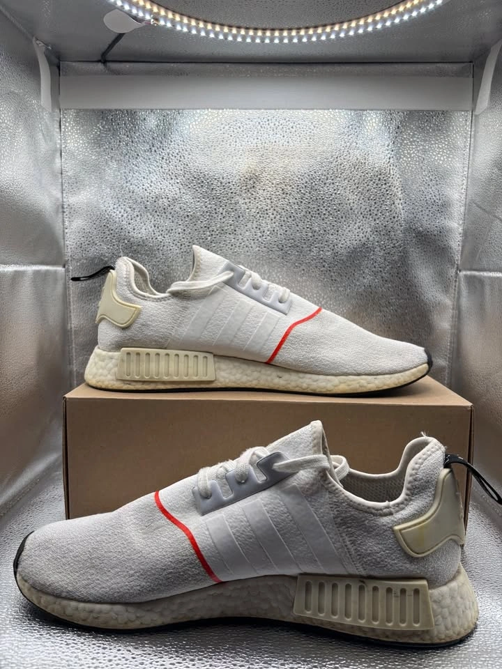 Adidas NMD_R1 white solar red - photo 5