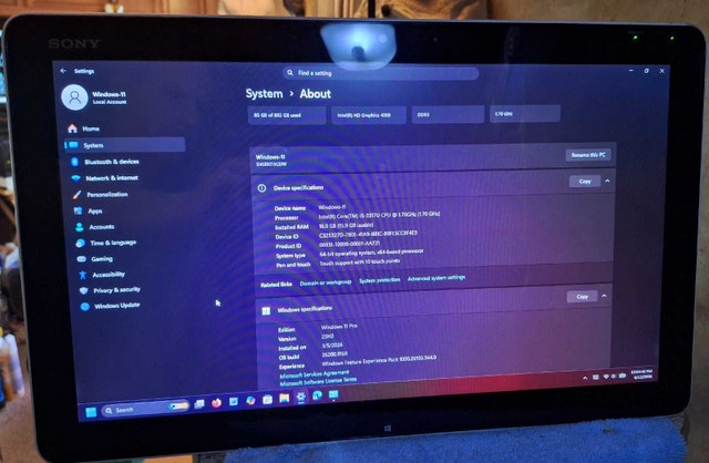 Sony Vaio All in One