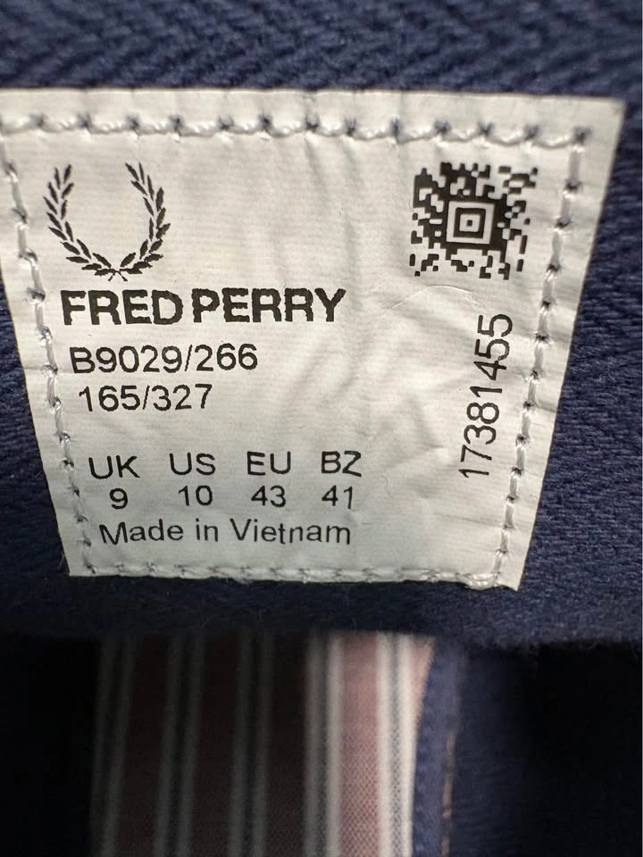 Authentic Fred Perry Byron Mid Suede/Canvas Chukka Boots - photo 3