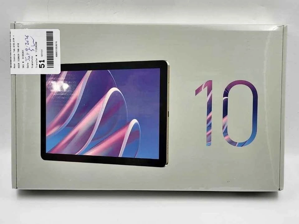 Sealed New Acer Iconia Tab A10-31M 10.1" 64GB Tablet Frost Blue