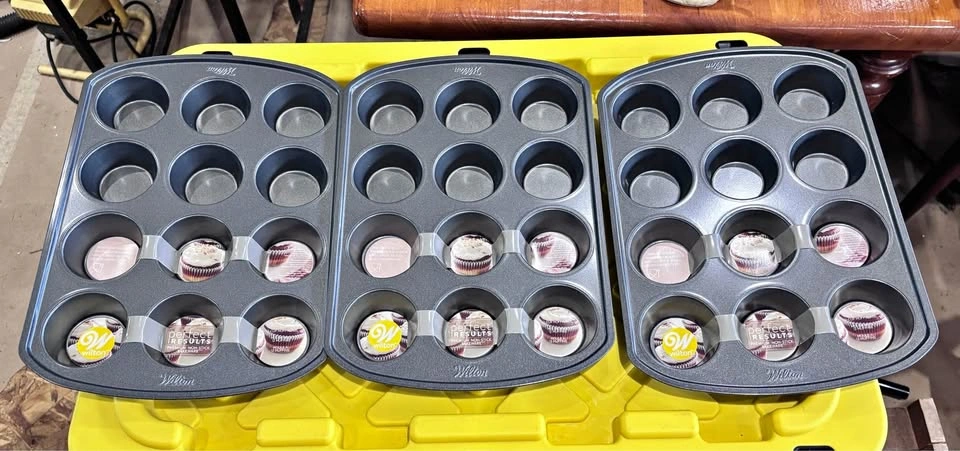 Wilton Perfect Results Nonstick 12-Cup Muffin Pan - 3 Pack