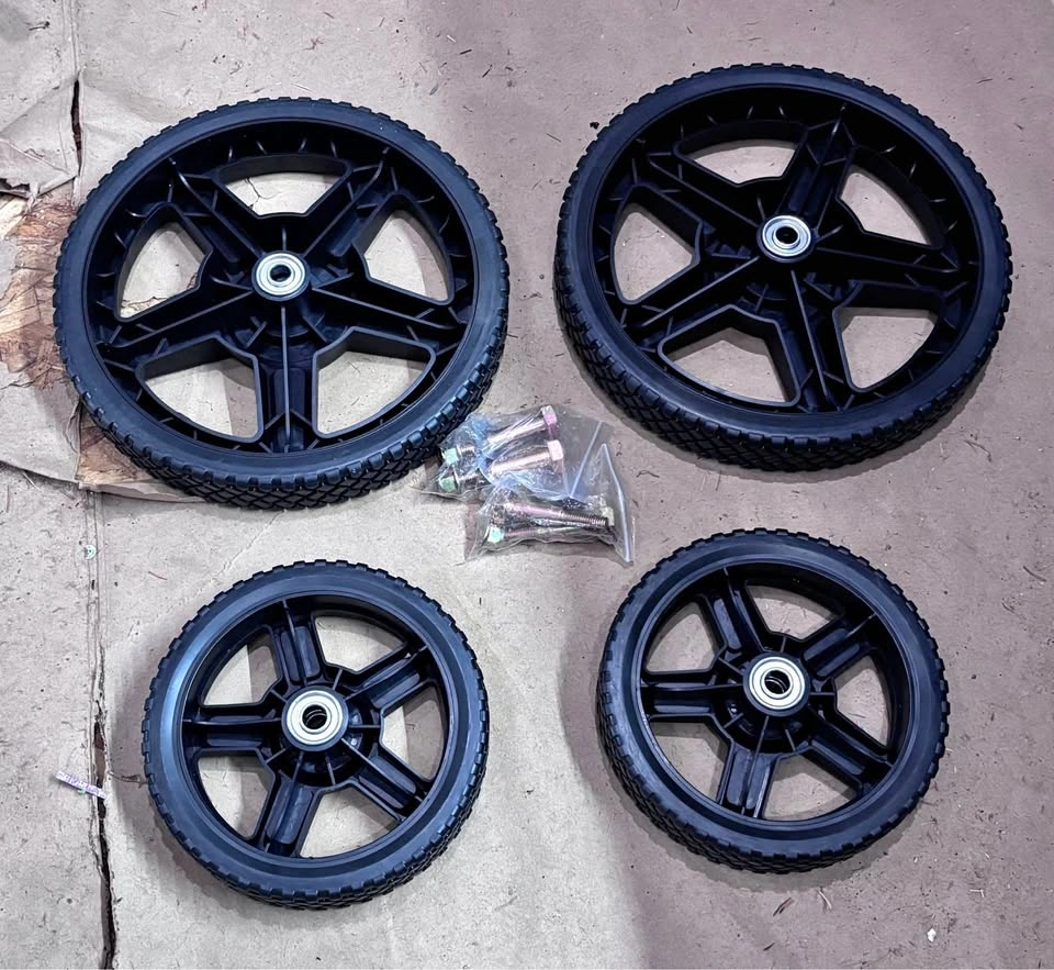 8 inches Wheels & 12 inches Wheels with Bolt Gasket & Nut Kit