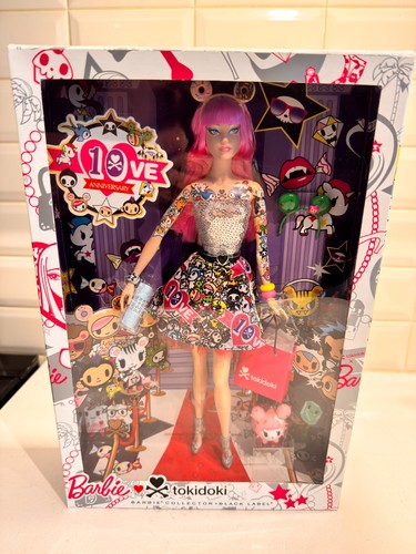 2014 Tokidoki Barbie 10th Anniversary Black Label Doll BNIB