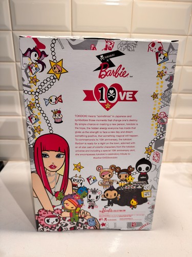 2014 Tokidoki Barbie 10th Anniversary Black Label Doll BNIB - photo 3